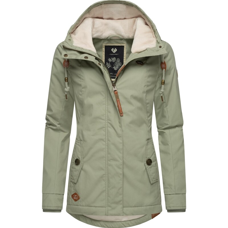 Ragwear Zimná bunda Monade zelená 65730555