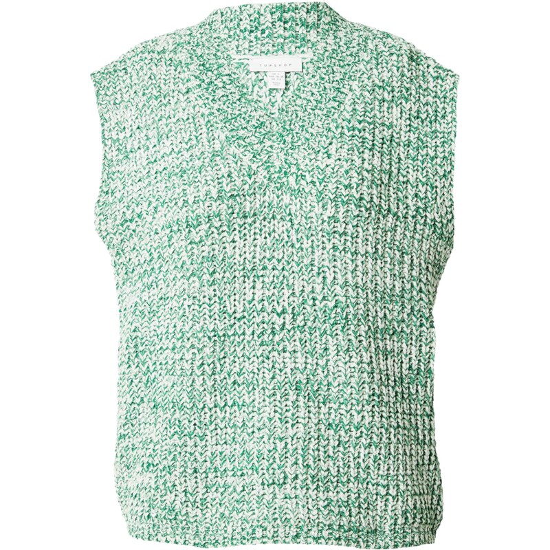 TOPSHOP Sveter zelená / šedobiela 63148999