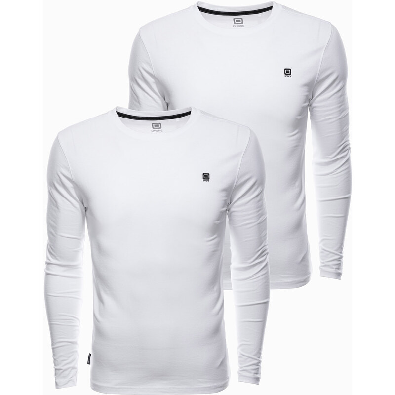 Ombre pánske tričko s dlhým rukávom - MIX 2 65390501