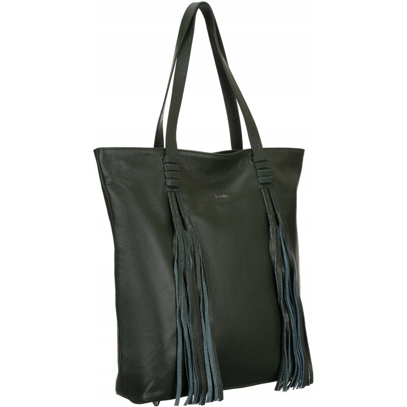 Veľká dámska shopper taška so strapcami - Rovicky 66065574