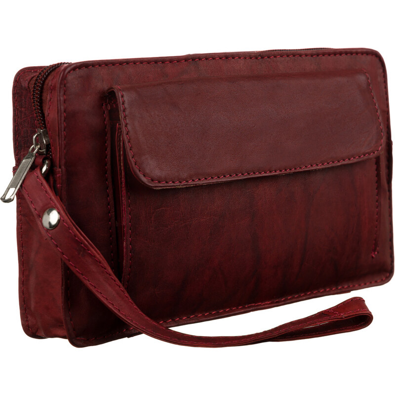 Inny Pánska kožená taška s remienkom na zápästie 58404717