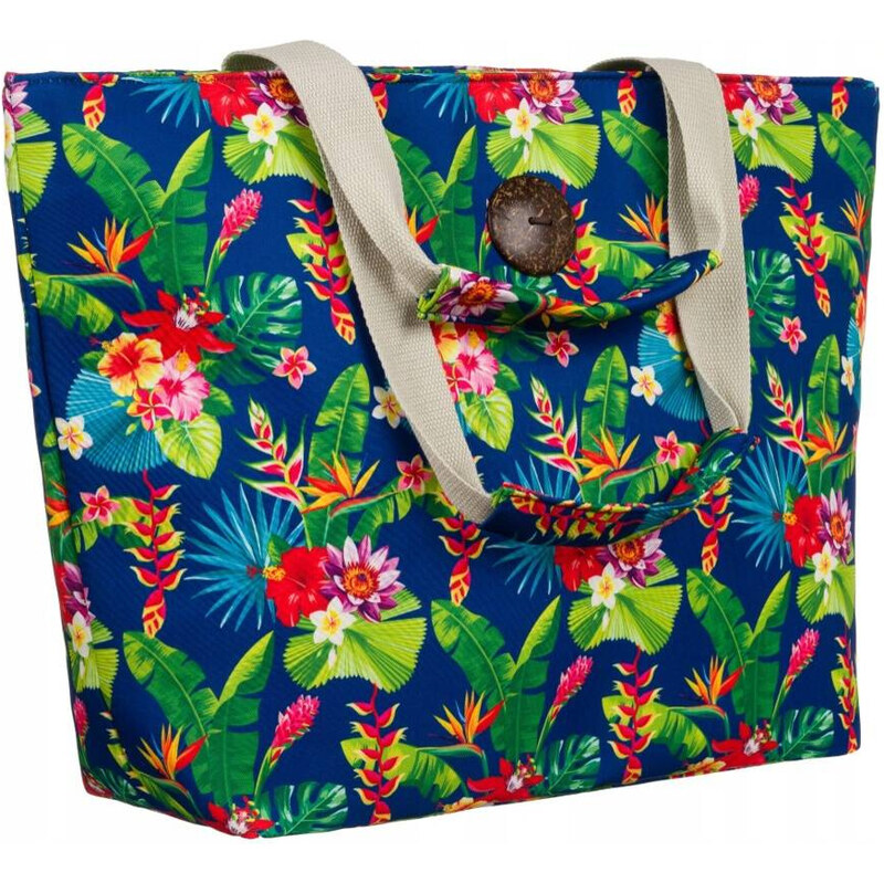 Inny Veľká dámska shopper taška s kvetinovým motívom 66066753