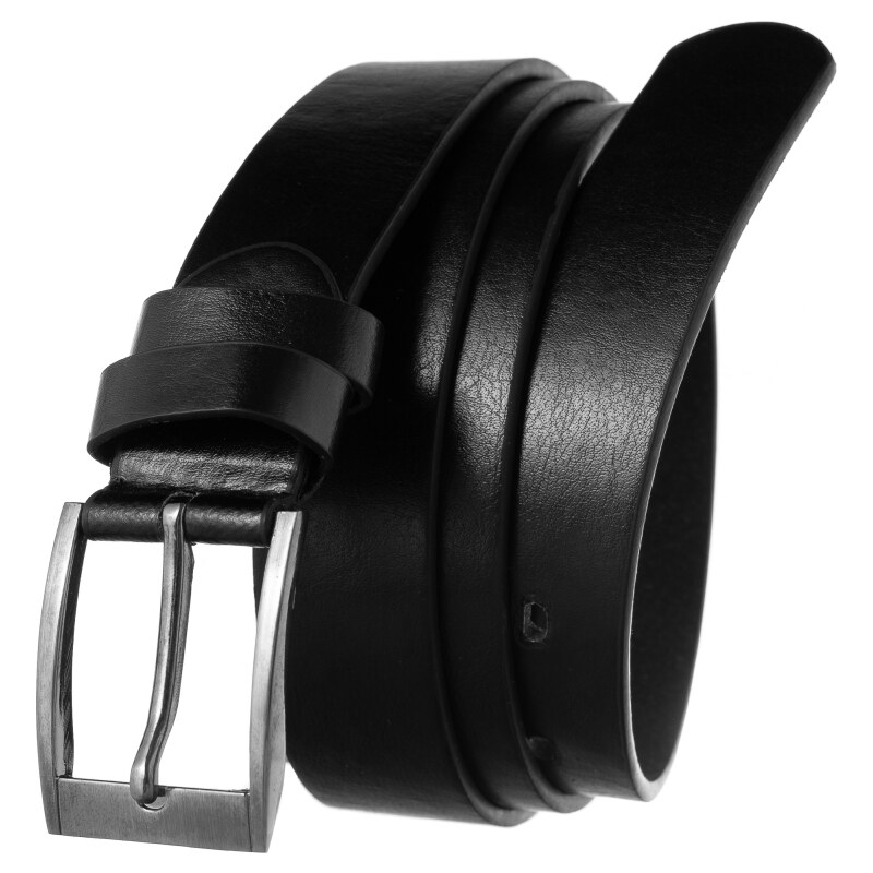 4U Cavaldi Klasický opasok so striebornou prackou, unisex model, 58385324