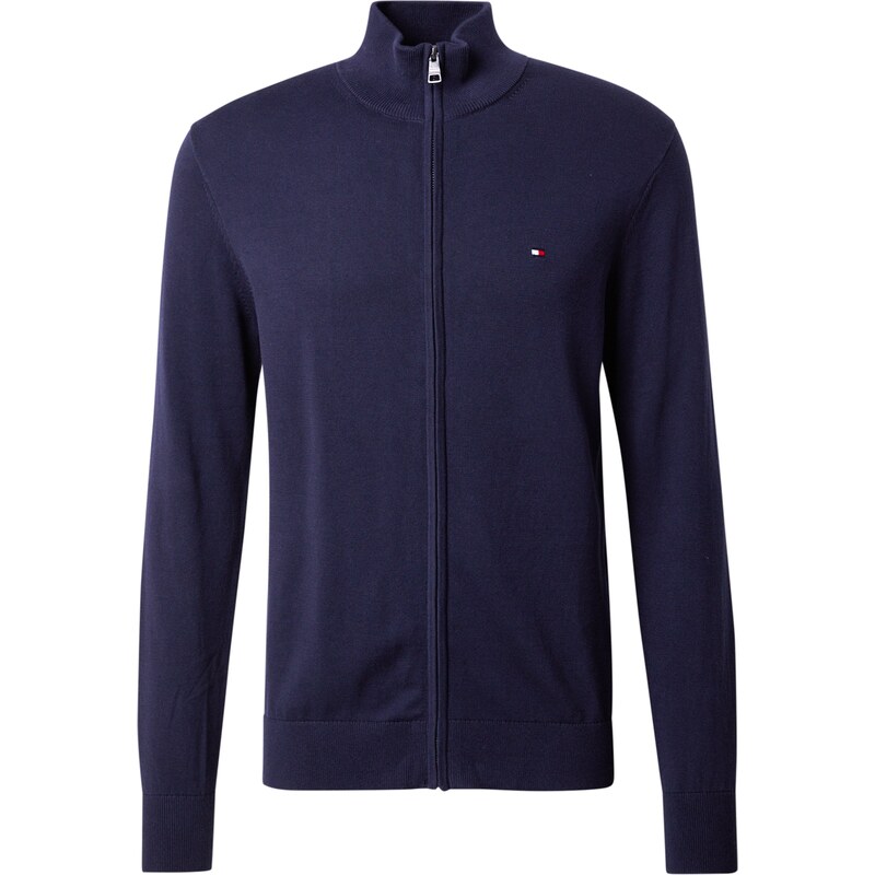TOMMY HILFIGER Kardigán Essential námornícka modrá 59108700