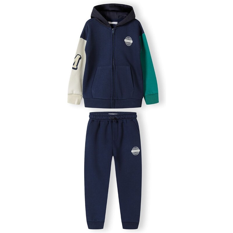 MINOTI Set tmavomodrá / zelená / biela 59108455