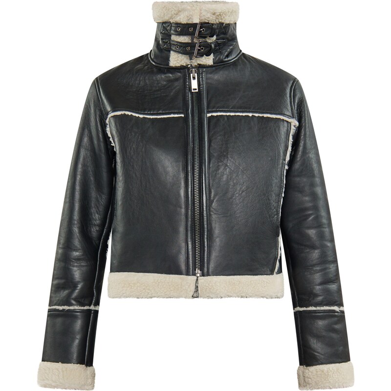 DreiMaster Vintage Prechodná bunda béžová / čierna 65582098