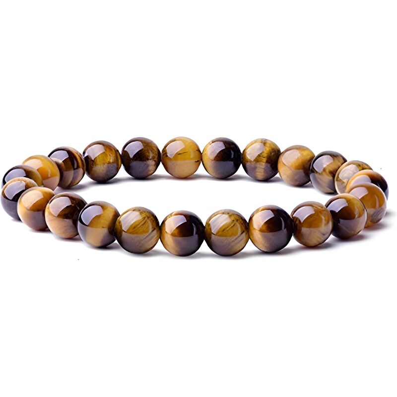 Olivie Náramok XL 8mm/20cm TYGRI OKO 9150 59123461