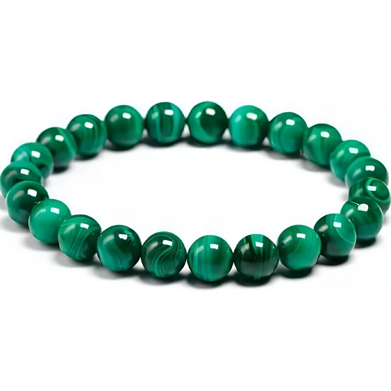 Olivie Náramok 8mm MALACHIT 9155 59123466