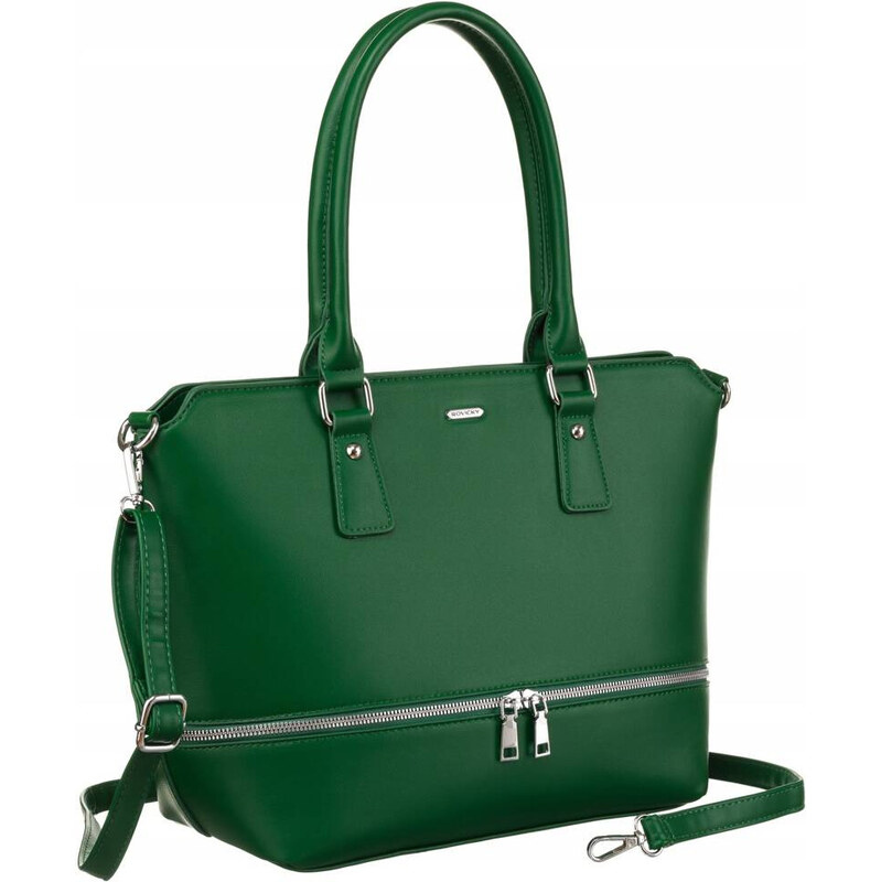 Štýlová dámska shopper taška z ekologickej kože s odnímateľným 66065700