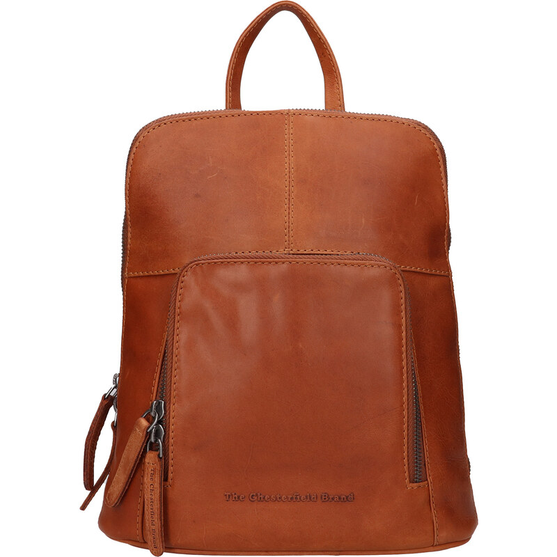 Dámsky kožený batoh The Chesterfield Brand Alex - koňak 58430293