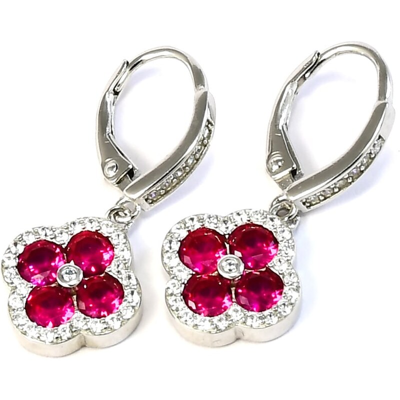 Strieborné náušnice Glare 613 59170344