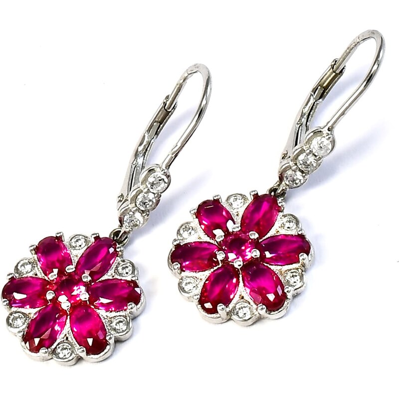 Strieborné náušnice Glare 609 59170340