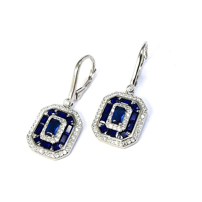 Strieborné náušnice Glare 610 59170341