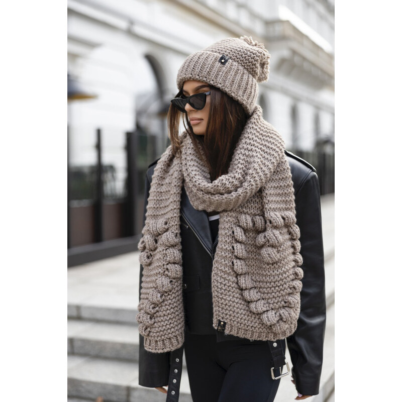 Fashionweek Súprava dámskej čiapky, šálu JK-montana 59184213