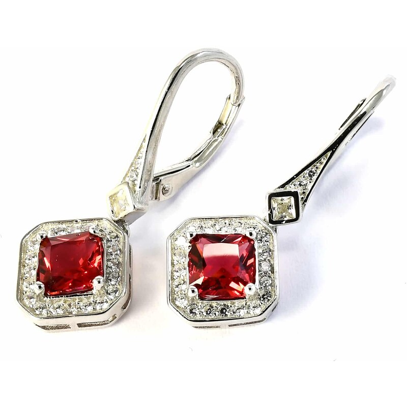 Strieborné náušnice Glare 617 59221359