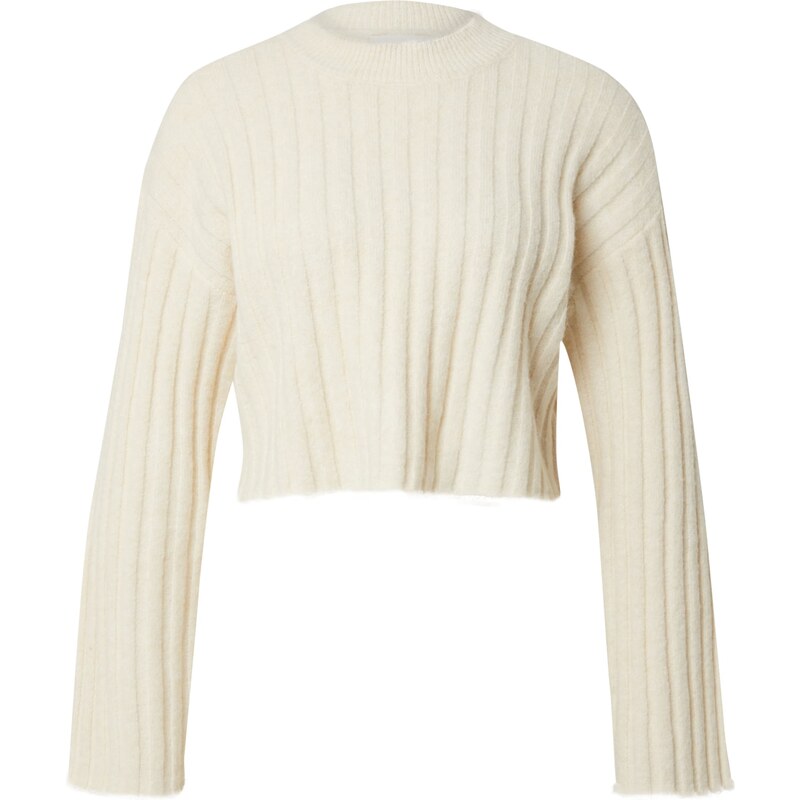 LeGer by Lena Gercke Sveter Garnet biela ako vlna 60133912