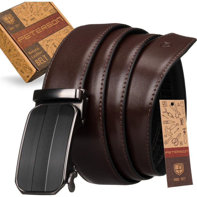 Elegantný automatický remienok z prírodnej kože - Peterson 58386080
