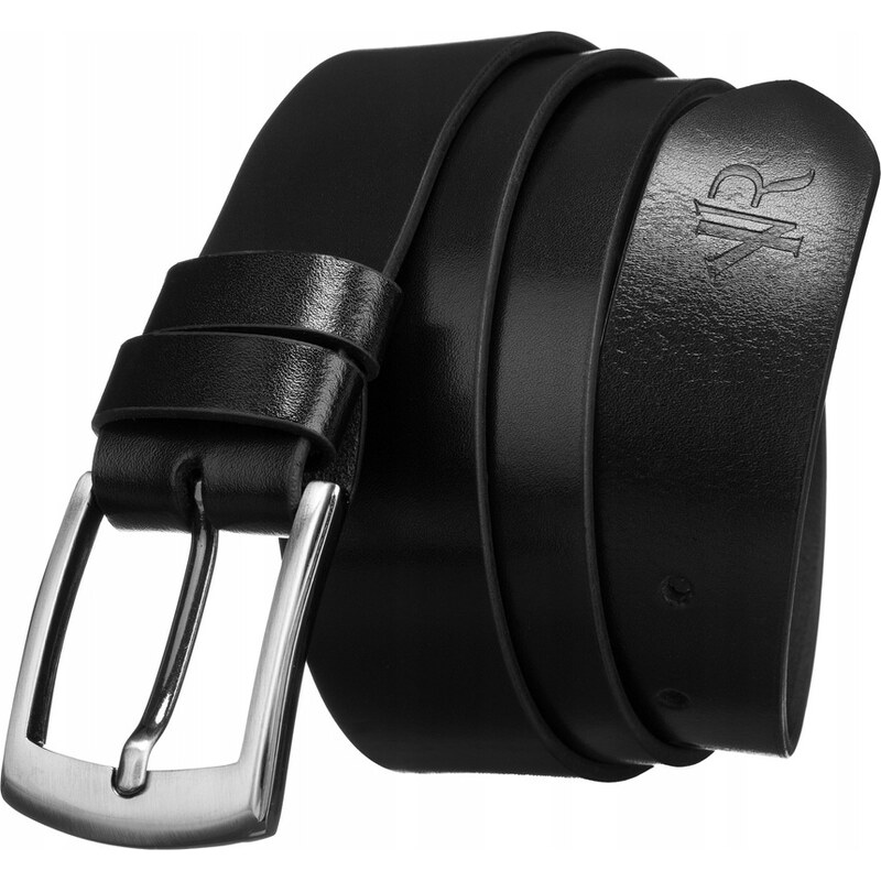 Pánsky kožený opasok s klasickou prackou - Rovicky 58388104