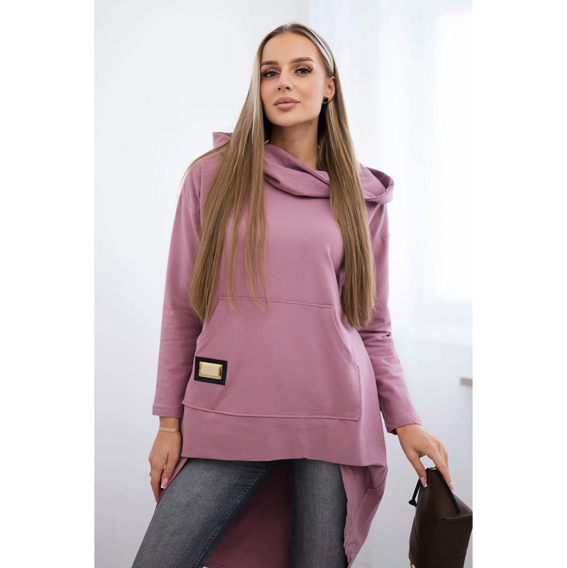 Kesi Mikina Yasmina s kapucňou s dlhým chrbtom 63001048