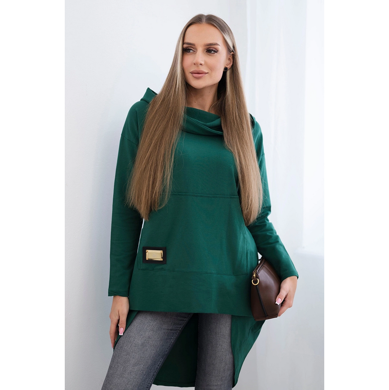 Kesi Mikina Yasmina s kapucňou s dlhým chrbtom 63001049