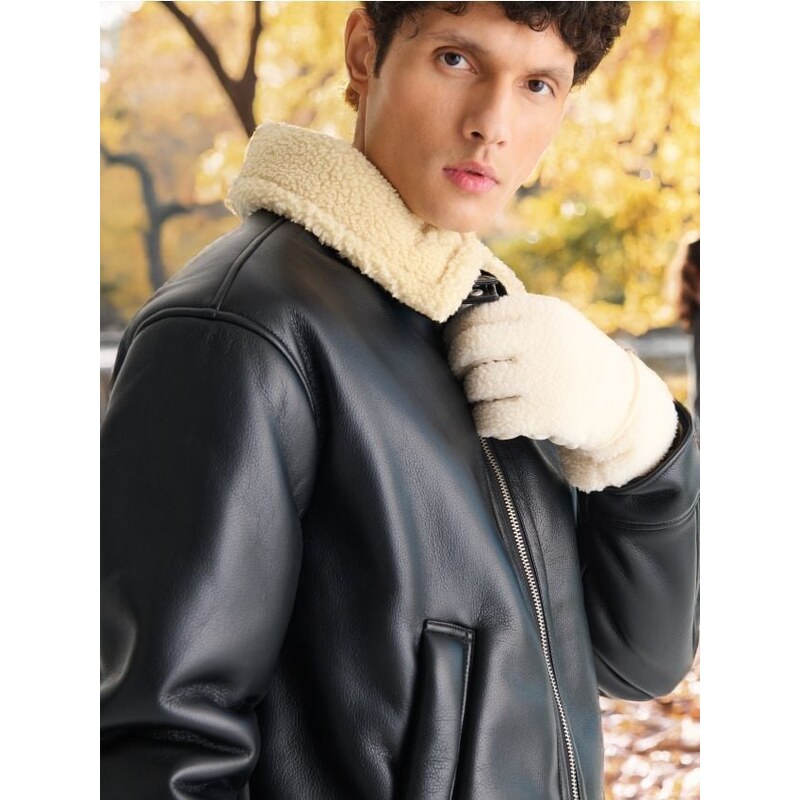 Sinsay - Rukavice - krémová 65758754