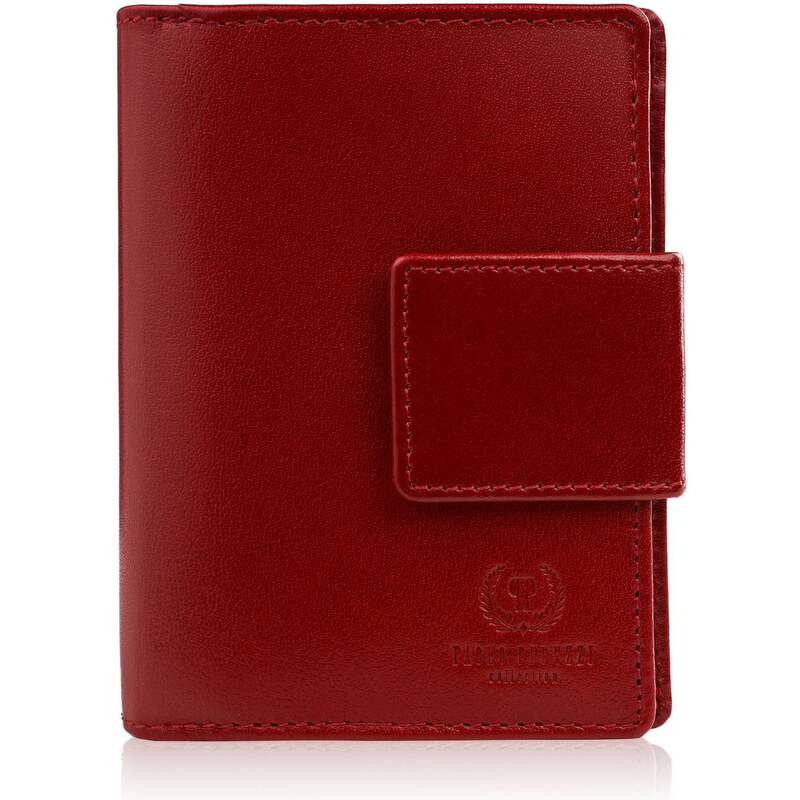 Paolo Peruzzi Dámska stredná kožená peňaženka s ochranou RFID AL-04-RD 59498248