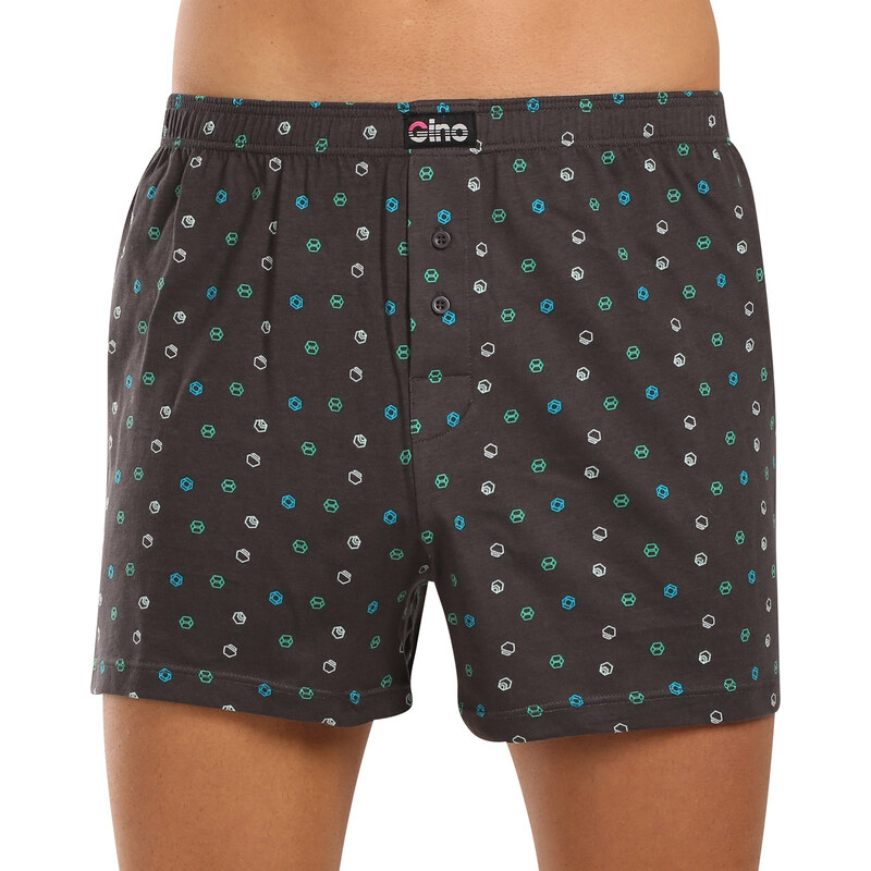 Pánske trenky Gino sivé (75203-DxGMMZ) 59499590