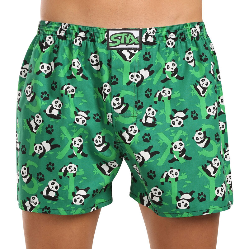 Pánske trenky Styx art klasická guma pandy (A1852) 59499603