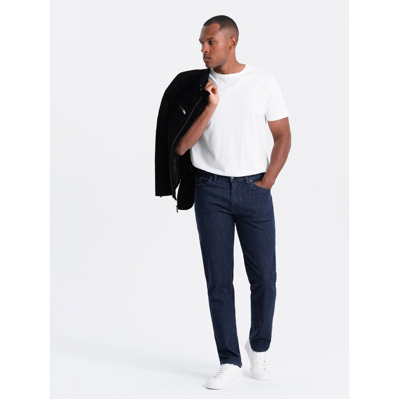 Ombre Mens classic denim REGULAR FIT pants - indigo 64782426