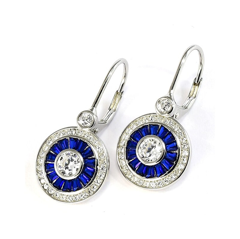 Strieborné náušnice Glare 625 59522722