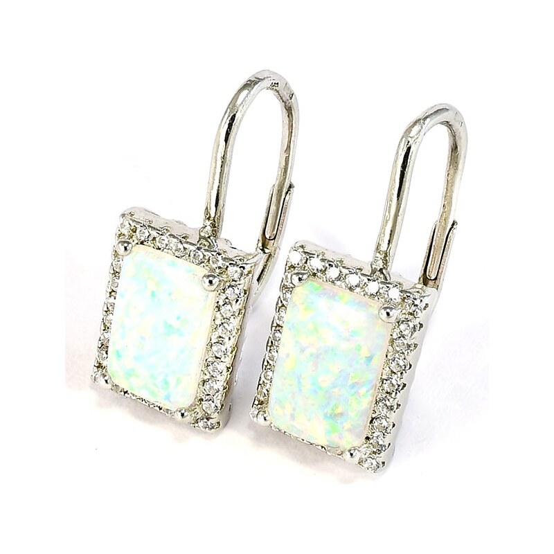 Strieborné náušnice Glare 627 59522724