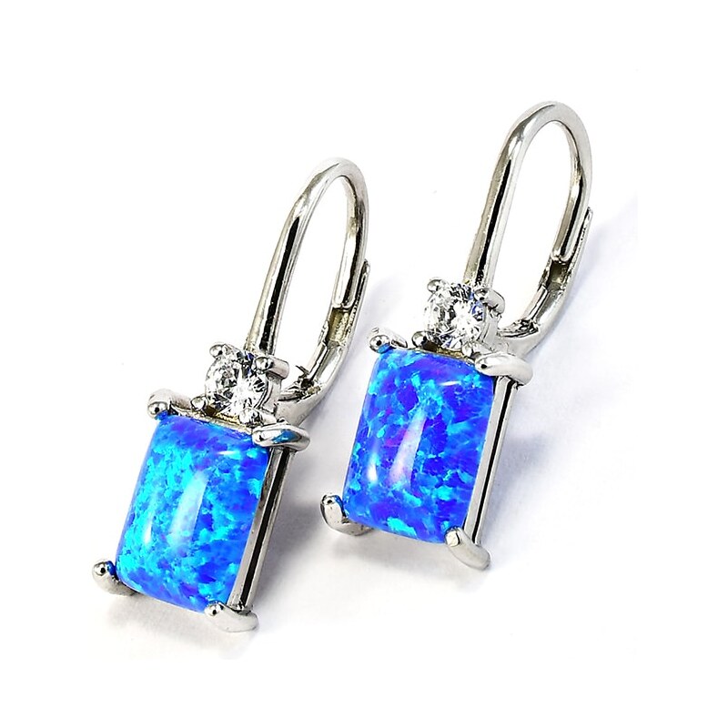 Strieborné náušnice Glare 629 59522726