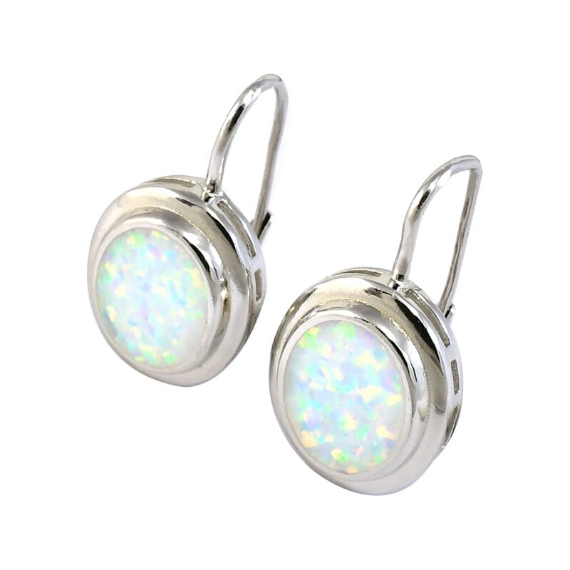 Strieborné náušnice Glare 634 59522728