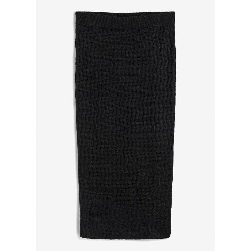 bonprix Ceruzková sukňa, farba čierna 47086135