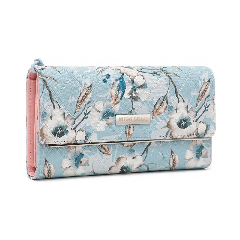 Konofactory Modrá kvetinová peňaženka Natural 59056236