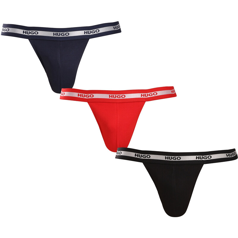 3PACK pánske jocksy HUGO viacfarebné (50517882 964) 61232927
