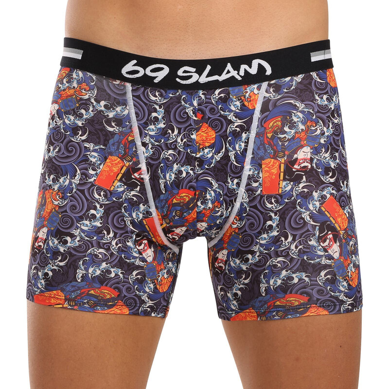 Pánske boxerky 69SLAM fit KABUKI DYLAN (MBYKBK-PO) 59528200