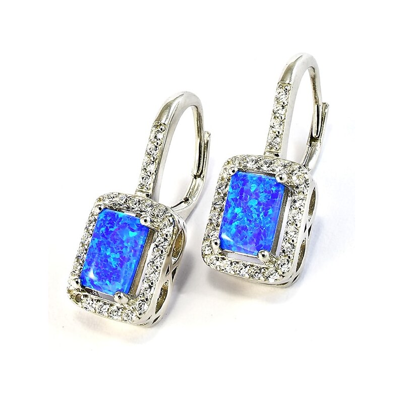 Strieborné náušnice Glare 632 59534851