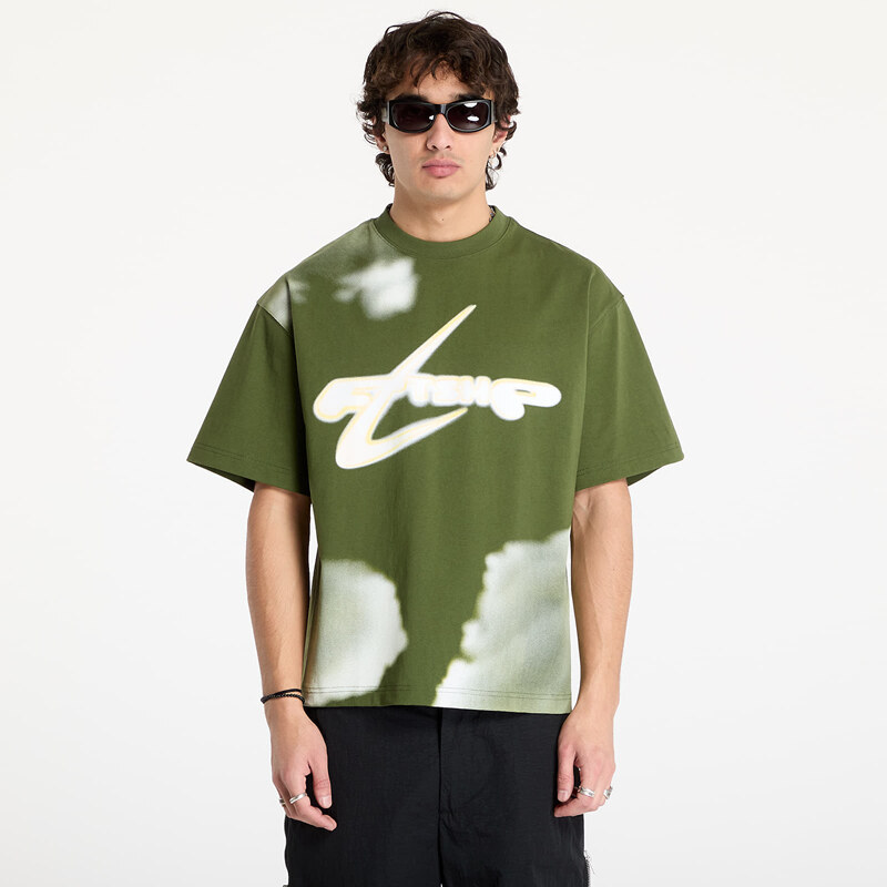 Tričko Walking Art By FTSHP T-Shirt UNISEX Khaki Clouds XXL 59093788