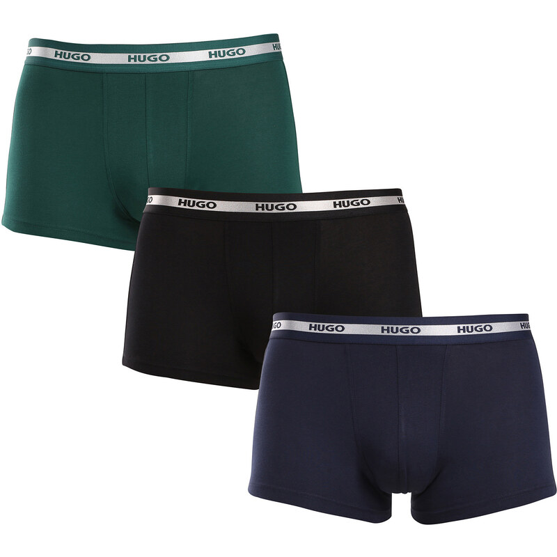 3PACK pánske boxerky HUGO viacfarebné (50517883 961) 59528183