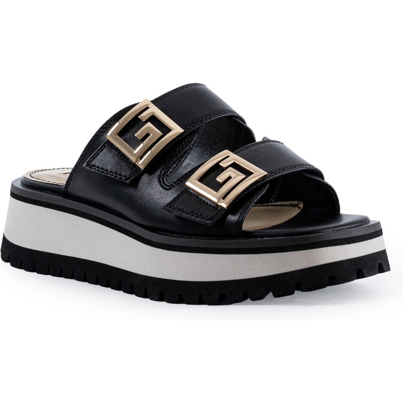 GAUDI Logo Black šľapky 59528077