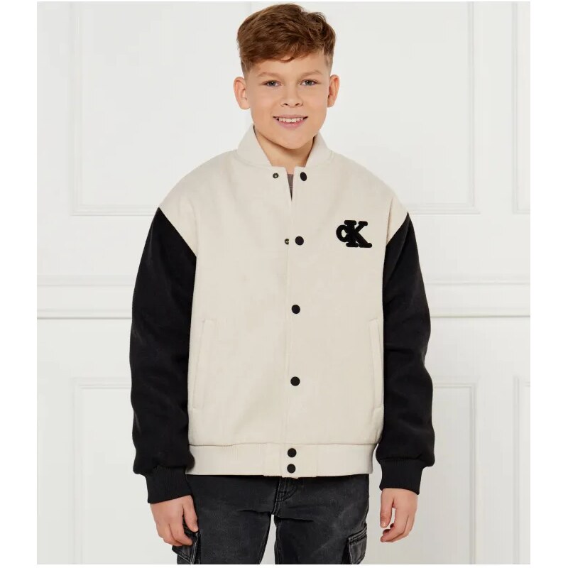 Calvin Klein Jeans Bunda bomberka HEATHER | Regular Fit 59521734