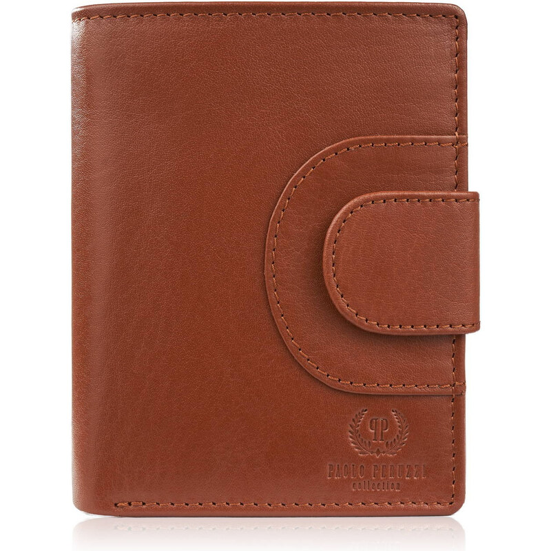 Paolo Peruzzi Paolo Peruzzi Dámska klasická kožená peňaženka z pravej 59594500