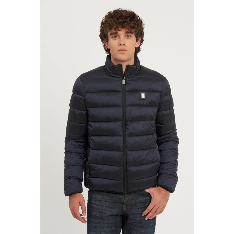 Pánska modrá páperová obojstranná bunda 2 v 1 MARINA MILITARE 59595033