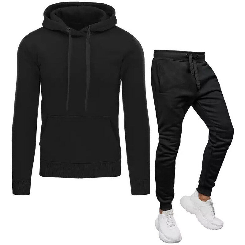 BASIC Čierna pánska tepláková súprava AX0383z 41130695