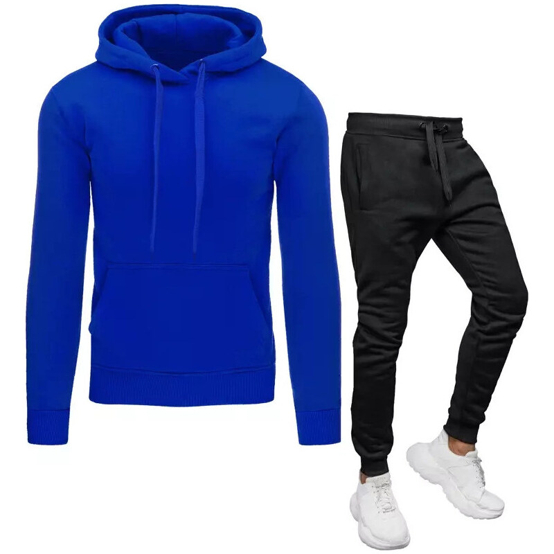 BASIC Modro-čierna pánska tepláková súprava AX0629z 41130696