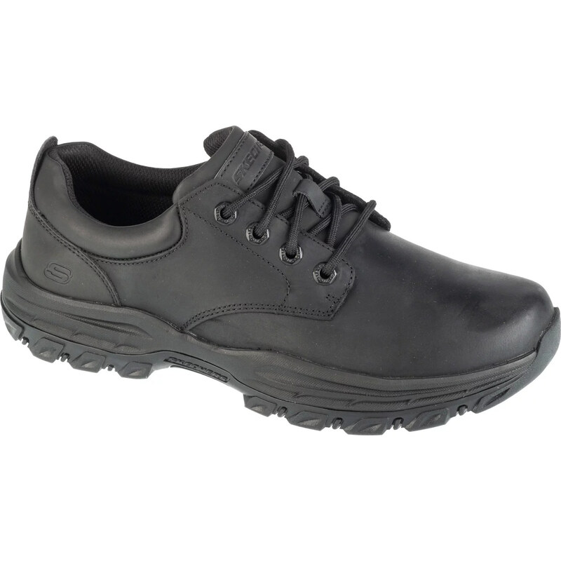 Čierne pánske kožené tenisky Skechers Knowlson - Leland 204920-BBK 59596337
