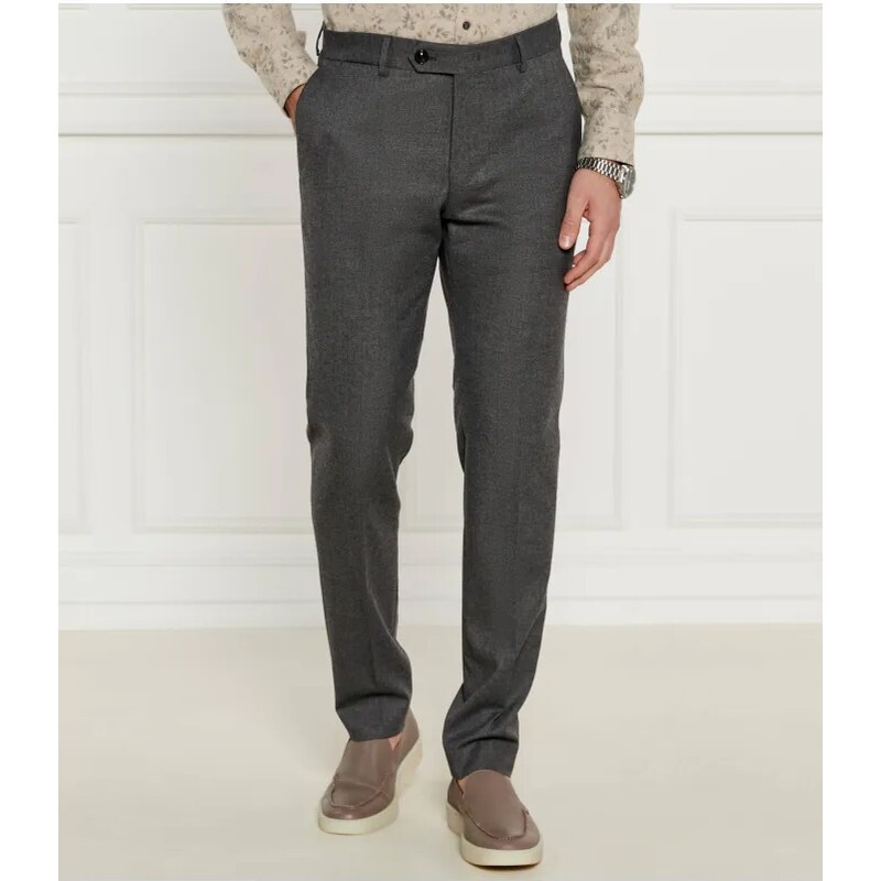 Windsor Chino nohavice 13 Santios | Shaped fit | s prímesou vlny 60680331