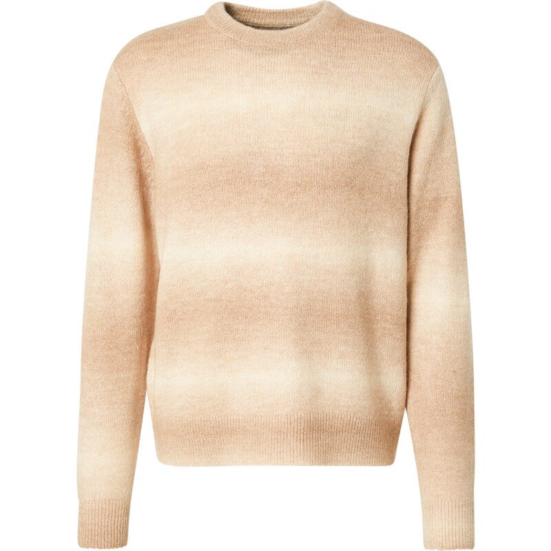 JACK & JONES Sveter JORSPENCER tmavobéžová 59644963