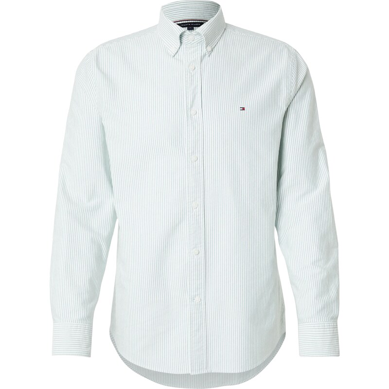 TOMMY HILFIGER Košeľa HERITAGE mätová / biela 59645218